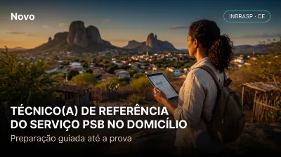 Capa: TÉCNICO(A) DE REFERÊNCIA DO SERVIÇO PSB NO DOMICÍLIO