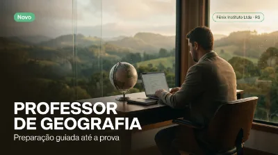 Capa: PROFESSOR DE GEOGRAFIA