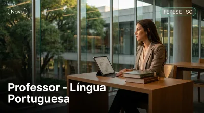 Capa: Professor - Língua Portuguesa