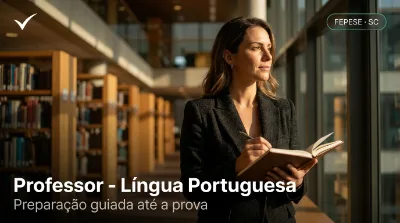 Capa: Professor - Língua Portuguesa