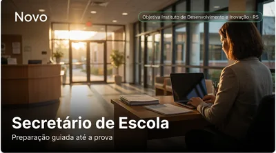 Capa: Secretário de Escola