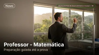 Capa: Professor - Matemática