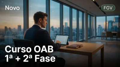 Capa: Curso OAB 1ª + 2 ª Fase