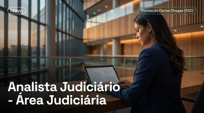 Capa: Analista Judiciário - Área Judiciária