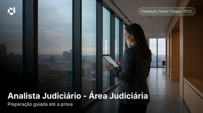 Capa: Analista Judiciário - Área Judiciária