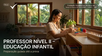 Capa: PROFESSOR NÍVEL II – EDUCAÇÃO INFANTIL