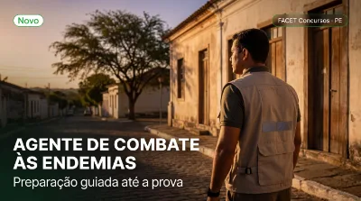 Capa: AGENTE DE COMBATE ÀS ENDEMIAS