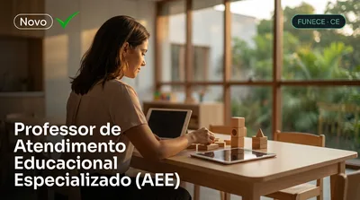 Capa: Professor de Atendimento Educacional Especializado (AEE)
