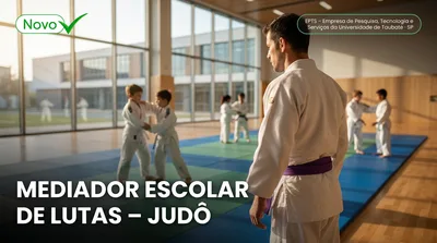 Capa: MEDIADOR ESCOLAR DE LUTAS – JUDÔ