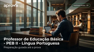 Capa: Professor de Educação Básica - PEB II - Língua Portuguesa