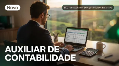Capa: AUXILIAR DE CONTABILIDADE