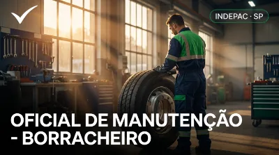 Capa: OFICIAL DE MANUTENÇÃO - BORRACHEIRO