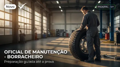 Capa: OFICIAL DE MANUTENÇÃO - BORRACHEIRO