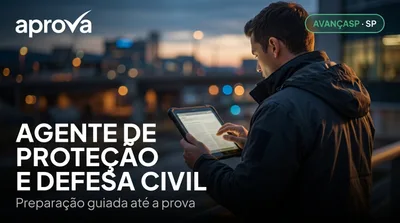 Capa: AGENTE DE PROTEÇÃO E DEFESA CIVIL
