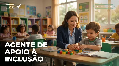 Capa: AGENTE DE APOIO À INCLUSÃO