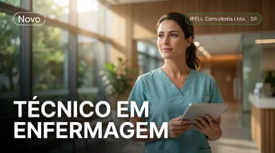 Capa do curso TÉCNICO EM ENFERMAGEM