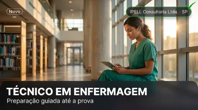 Capa: TÉCNICO EM ENFERMAGEM