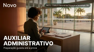 Capa: AUXILIAR ADMINISTRATIVO