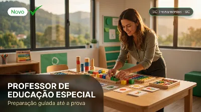 Capa: PROFESSOR DE EDUCAÇÃO ESPECIAL