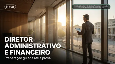 Capa: DIRETOR ADMINISTRATIVO E FINANCEIRO