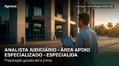 Capa: ANALISTA JUDICIÁRIO - ÁREA APOIO ESPECIALIZADO - ESPECIALIDADE ENGENHARIA CIVIL