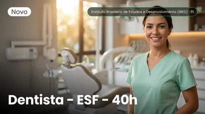 Capa: Dentista - ESF – 40h