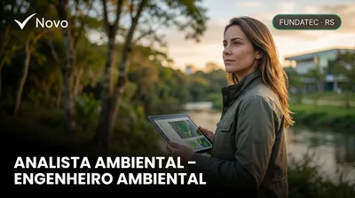 Capa: ANALISTA AMBIENTAL – ENGENHEIRO AMBIENTAL