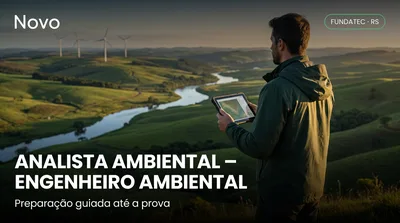 Capa: ANALISTA AMBIENTAL – ENGENHEIRO AMBIENTAL
