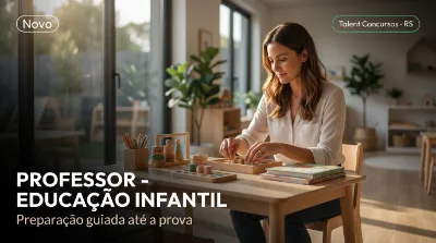 Capa: PROFESSOR - EDUCAÇÃO INFANTIL