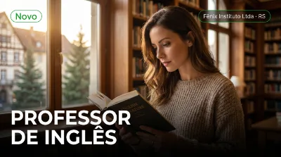 Capa: PROFESSOR DE INGLÊS