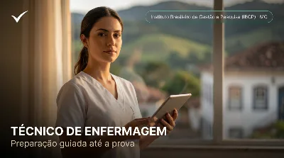 Capa: TÉCNICO DE ENFERMAGEM