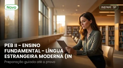 Capa: PEB II – ENSINO FUNDAMENTAL – LÍNGUA ESTRANGEIRA MODERNA (INGLÊS)
