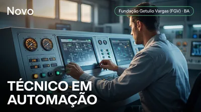 Capa: TÉCNICO EM AUTOMAÇÃO