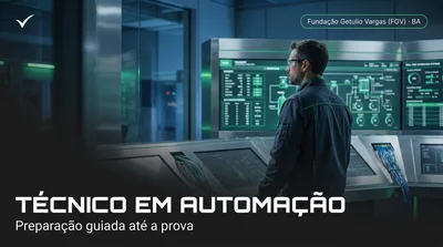Capa: TÉCNICO EM AUTOMAÇÃO