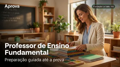 Capa: Professor de Ensino Fundamental