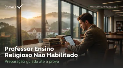 Capa: Professor Ensino Religioso Não Habilitado