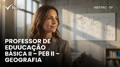 Capa: PROFESSOR DE EDUCAÇÃO BÁSICA II – PEB II – GEOGRAFIA