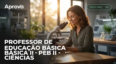 Capa: PROFESSOR DE EDUCAÇÃO BÁSICA II – PEB II – CIÊNCIAS