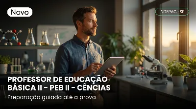 Capa: PROFESSOR DE EDUCAÇÃO BÁSICA II – PEB II – CIÊNCIAS