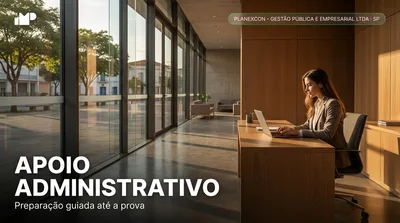Capa: APOIO ADMINISTRATIVO