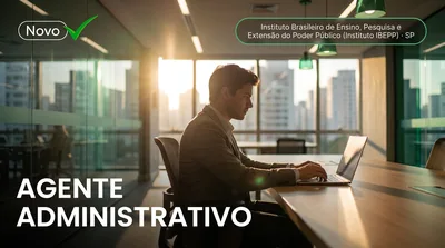 Capa: AGENTE ADMINISTRATIVO