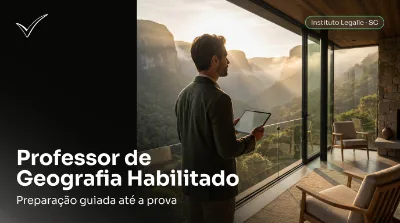 Capa: Professor de Geografia Habilitado