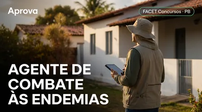 Capa: AGENTE DE COMBATE ÀS ENDEMIAS