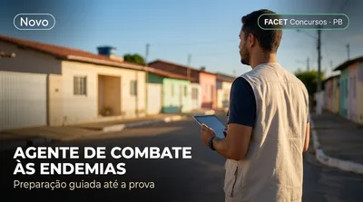 Capa: AGENTE DE COMBATE ÀS ENDEMIAS