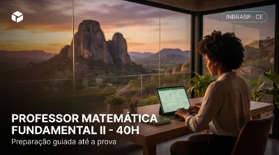 Capa: PROFESSOR MATEMÁTICA FUNDAMENTAL II - 40H