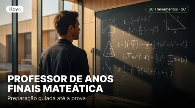 Capa: PROFESSOR DE ANOS FINAIS MATEMÁTICA