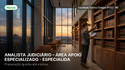 Capa: ANALISTA JUDICIÁRIO - ÁREA APOIO ESPECIALIZADO - ESPECIALIDADE BIBLIOTECONOMIA