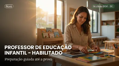 Capa: PROFESSOR DE EDUCAÇÃO INFANTIL – HABILITADO