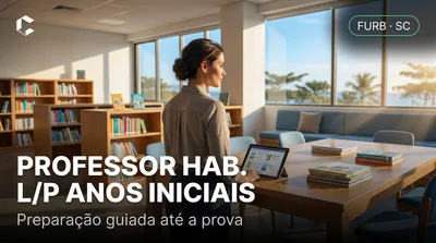 Capa: PROFESSOR HAB. L/P ANOS INICIAIS