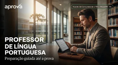 Capa: PROFESSOR DE LÍNGUA PORTUGUESA